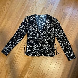 Rouje wrap top - size 36